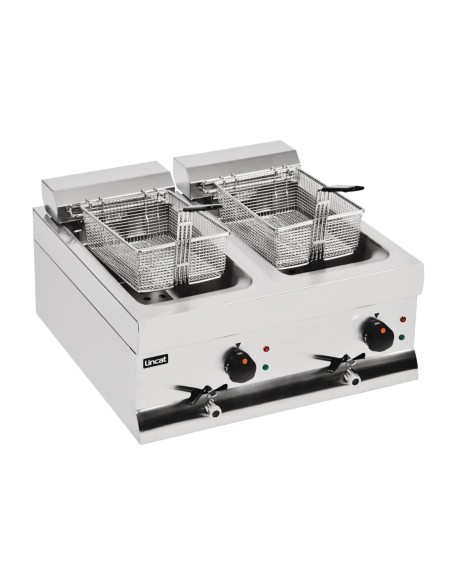 Friteuse double Lincat Silverlink DF66 - 2 x 9L, 6kW