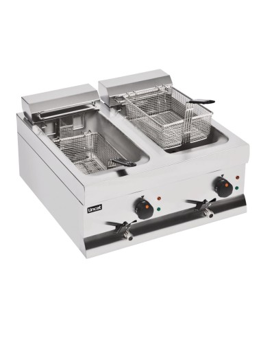 Friteuse double Lincat Silverlink DF66 - 2 x 9L, 6kW