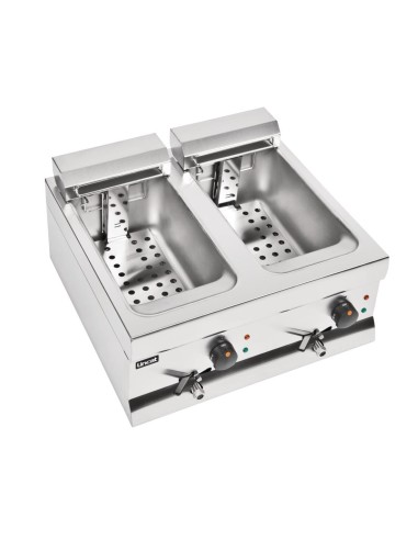 Friteuse double Lincat Silverlink DF66 - 2 x 9L, 6kW