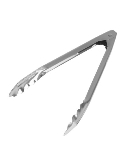 Pince de buffet Vogue 255mm en inox - pratique et verrouillable