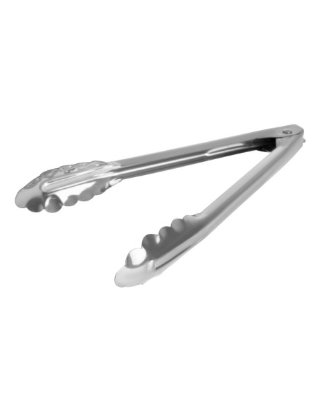 Pince de buffet Vogue 255mm en inox - pratique et verrouillable