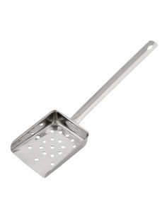 Pelle à frites Vogue manche plat 180 mm - inox