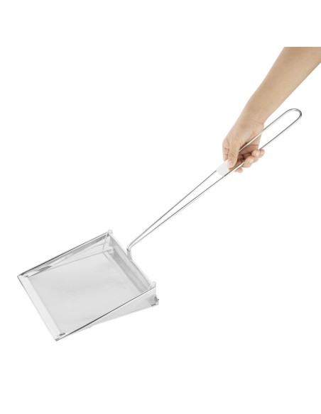Ecumoire à graisse Vogue 200mm - Acier inoxydable