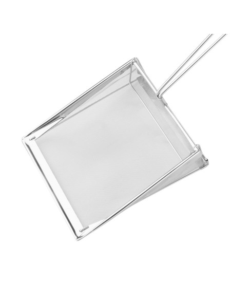 Ecumoire à graisse Vogue 200mm - Acier inoxydable