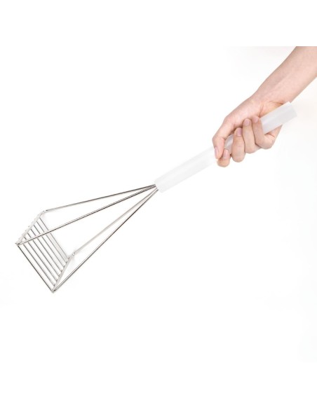 Presse-purée Vogue - inox blanc