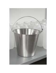 Seau inox Jantex 12L - robuste et facile à nettoyer 2