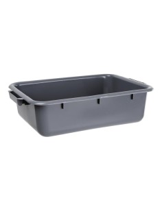 Bac de transport Vogue 18L - Gris, empilable et lave-vaisselle