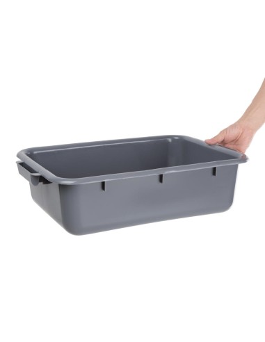 Bac de transport Vogue 18L - Gris, empilable et lave-vaisselle