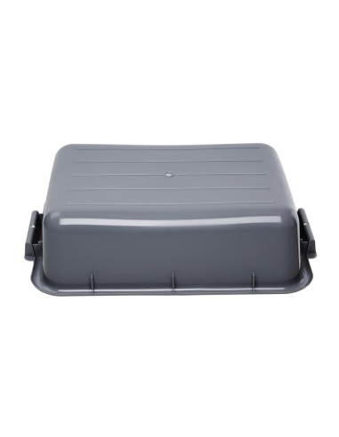 Bac de transport Vogue 18L - Gris, empilable et lave-vaisselle