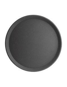 Plateau antidérapant Olympia Kristallon 406mm noir - Fibre de verre