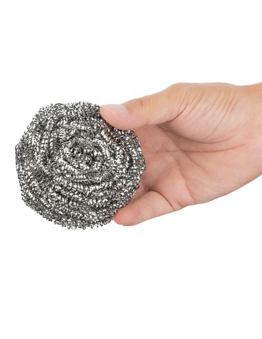 Spirale inox Jantex - brosse anti-rouille pour cuisine