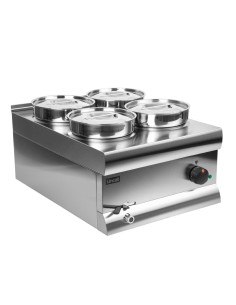 Bain-Marie 4 pots Lincat Silverlink 600 BS4W - 1kW inox