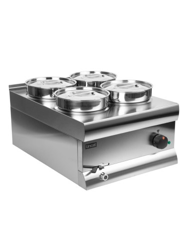 Bain-Marie 4 pots Lincat Silverlink 600 BS4W - 1kW inox