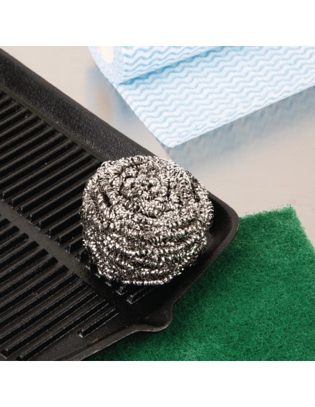 Spirale inox Jantex - brosse anti-rouille pour cuisine