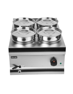 Bain-Marie 4 pots Lincat Silverlink 600 BS4W - 1kW inox 2
