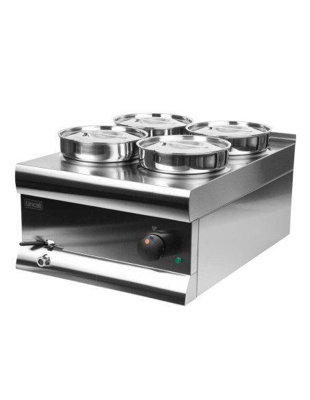 Bain-Marie 4 pots Lincat Silverlink 600 BS4W - 1kW inox