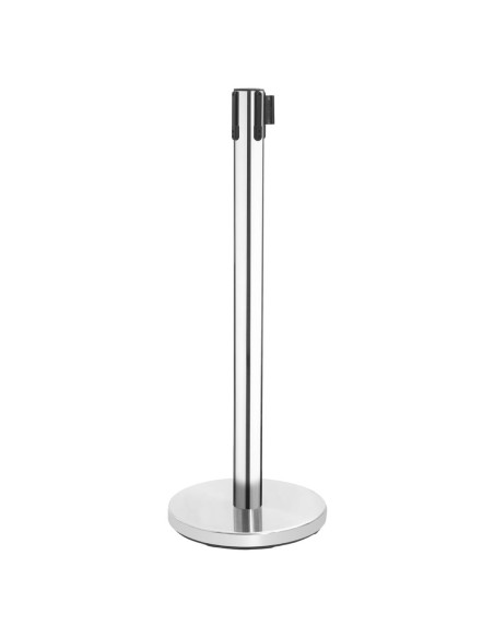 Barrière rétractable inox Bolero 3 m - lot de 2