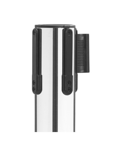 Barrière rétractable inox Bolero 3 m - lot de 2