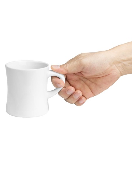 Mugs Olympia blancs 300 ml - lot de 6