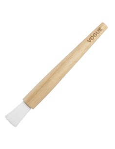 Pinceau à pâtisserie rond Vogue 25 mm - manche bois