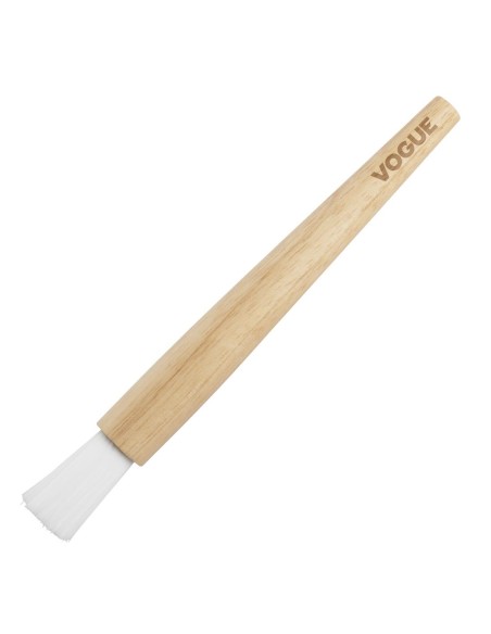 Pinceau à pâtisserie rond Vogue 25 mm - manche bois