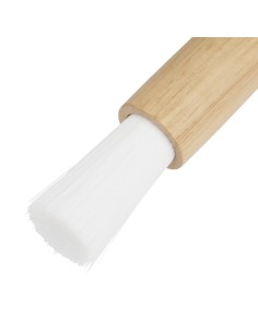 Pinceau à pâtisserie rond Vogue 25 mm - manche bois 2
