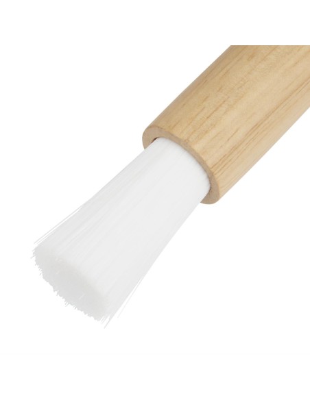 Pinceau à pâtisserie rond Vogue 25 mm - manche bois
