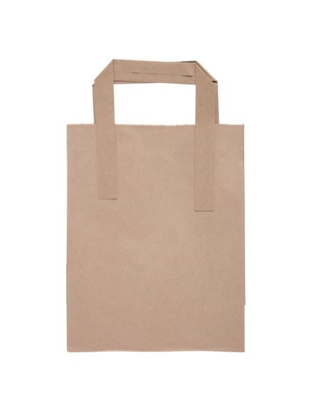 Petits sacs en papier marron Fiesta Recyclables - lot de 250