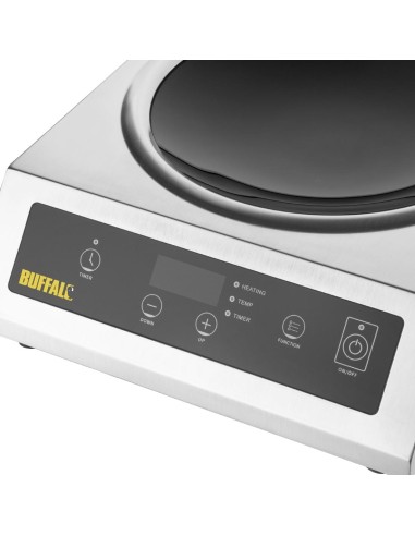 Plaque de cuisson à induction pour wok Buffalo 3 kW