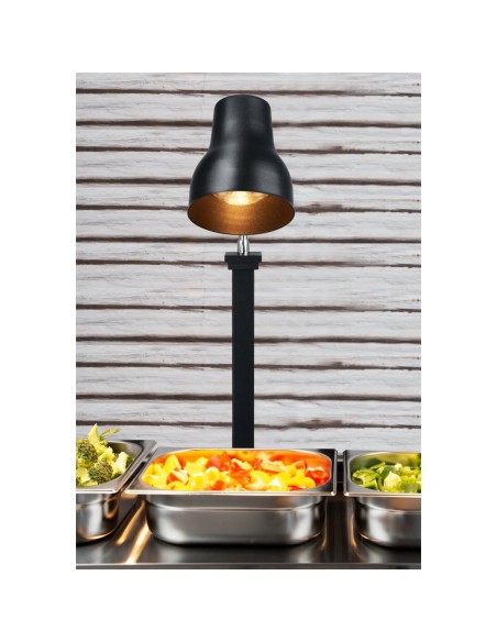 Lampe chauffante Buffalo noir mat 250 W - Service salle