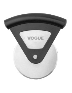 Roulette à pizza inox Vogue noir - Manche antidérapant 2