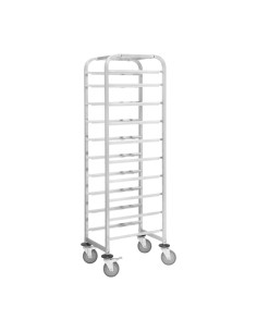Échelle GN Nisbets Essentials 10 niveaux - Chariot inox 2