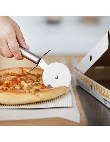 Roulette à pizza Nisbets Essentials en inox - 400 mm
