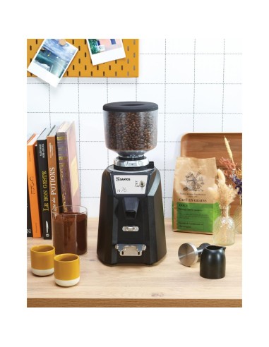 Moulin à café Santos Kawa noir 600W - Performance professionnelle