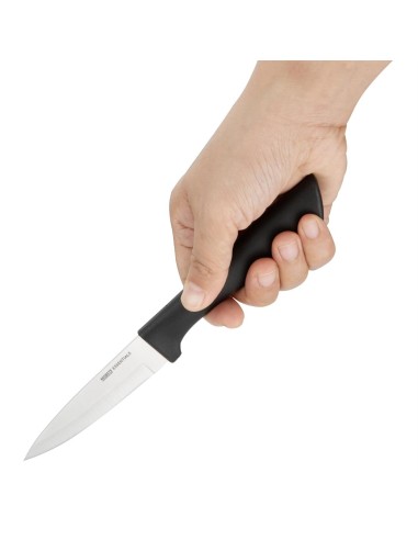 Couteau d'office Nisbets Essentials Noir 9 cm