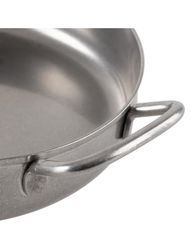 Plat de présentation vintage Olympia 180 mm - inox