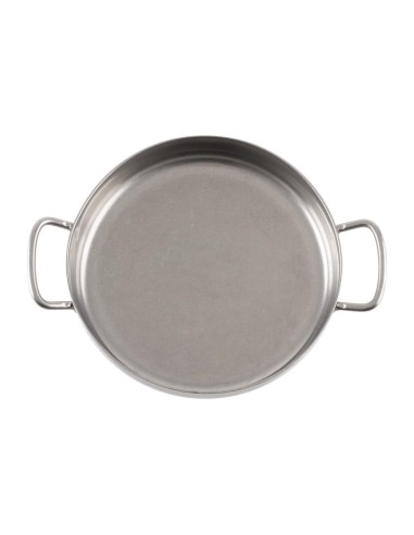 Plat de présentation vintage Olympia 180 mm - inox