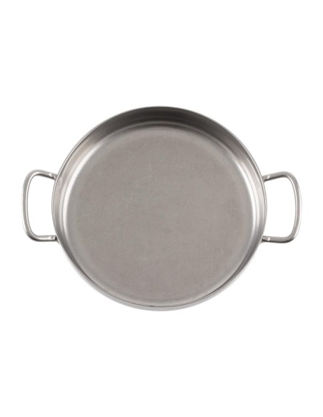 Plat de présentation vintage Olympia 180 mm - inox