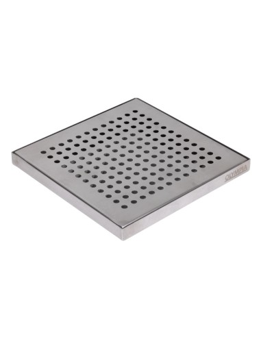 Bac de récupération bar inox Olympia 150x150 mm
