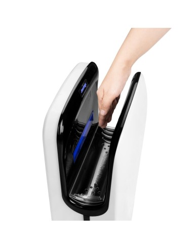 Sèche-mains ultra-rapide Jantex blanc - 1 kW