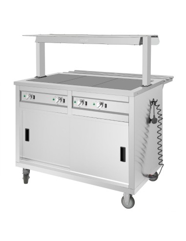 Buffet central mobile Buffalo 3 x GN 1/1 - 1,9 kW