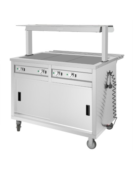 Buffet central mobile Buffalo 3 x GN 1/1 - 1,9 kW