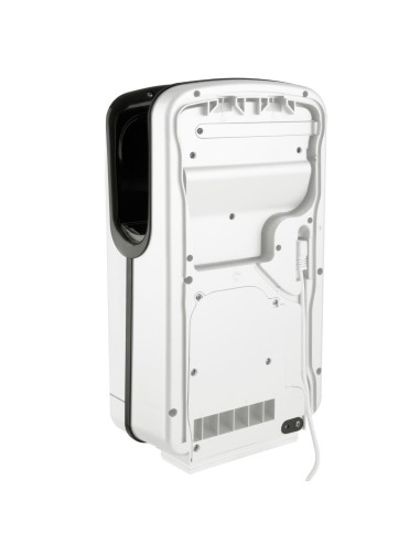 Sèche-mains ultra-rapide Jantex blanc - 1 kW