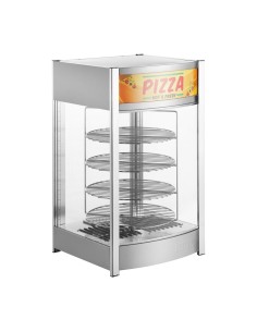Vitrine chauffante rotative Buffalo 4 niveaux - 4 pizzas