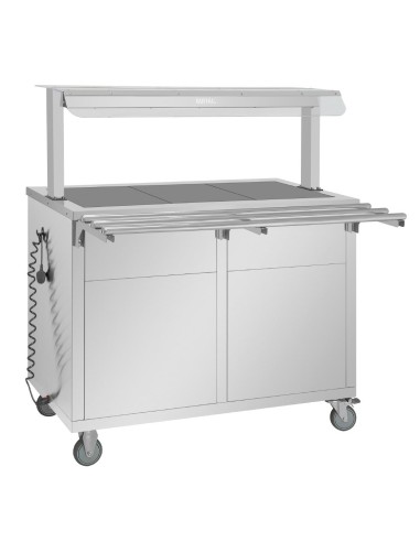 Buffet central mobile Buffalo 3 x GN 1/1 - 1,9 kW