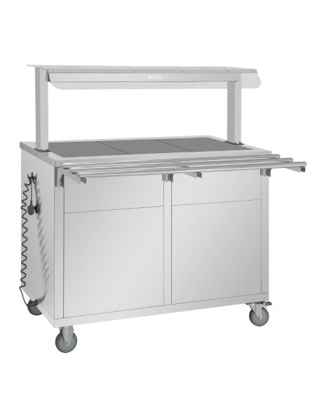Buffet central mobile Buffalo 3 x GN 1/1 - 1,9 kW