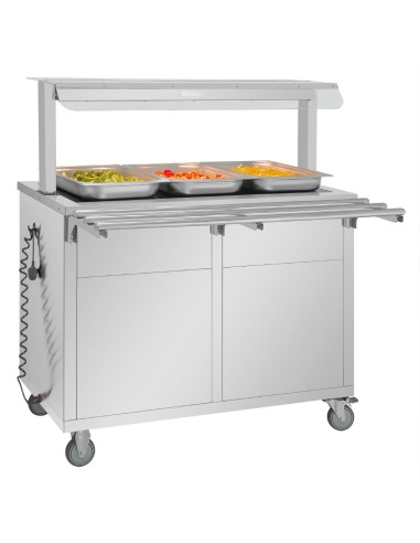 Buffet central mobile Buffalo 3 x GN 1/1 - 1,9 kW