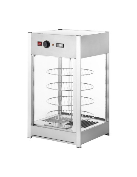 Vitrine chauffante rotative Buffalo 4 niveaux - 4 pizzas