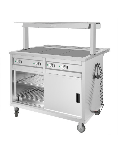 Buffet central mobile Buffalo 3 x GN 1/1 - 1,9 kW