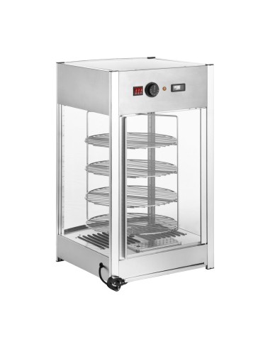Vitrine chauffante rotative Buffalo 4 niveaux - 4 pizzas